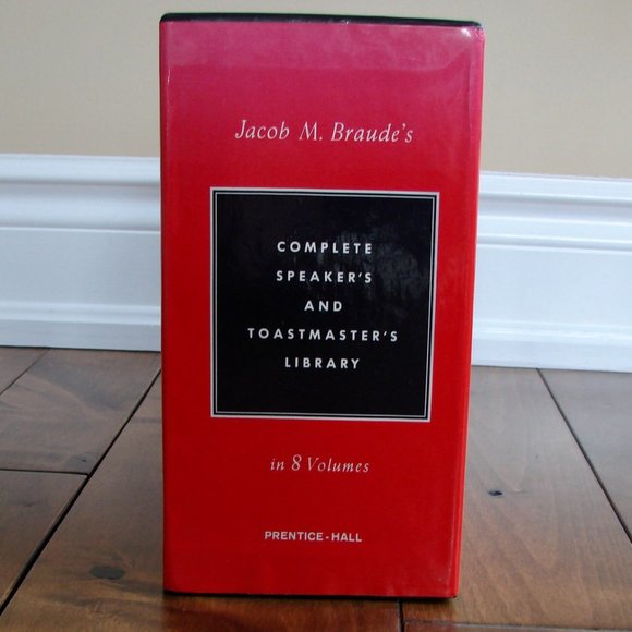 Complete Speaker's and Toastmaster's Library 8 Volumes Weddings Speeches Toasts - Picture 6 of 10